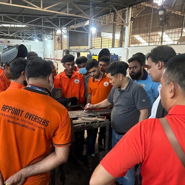 Appoint Overseas training Testing Photo