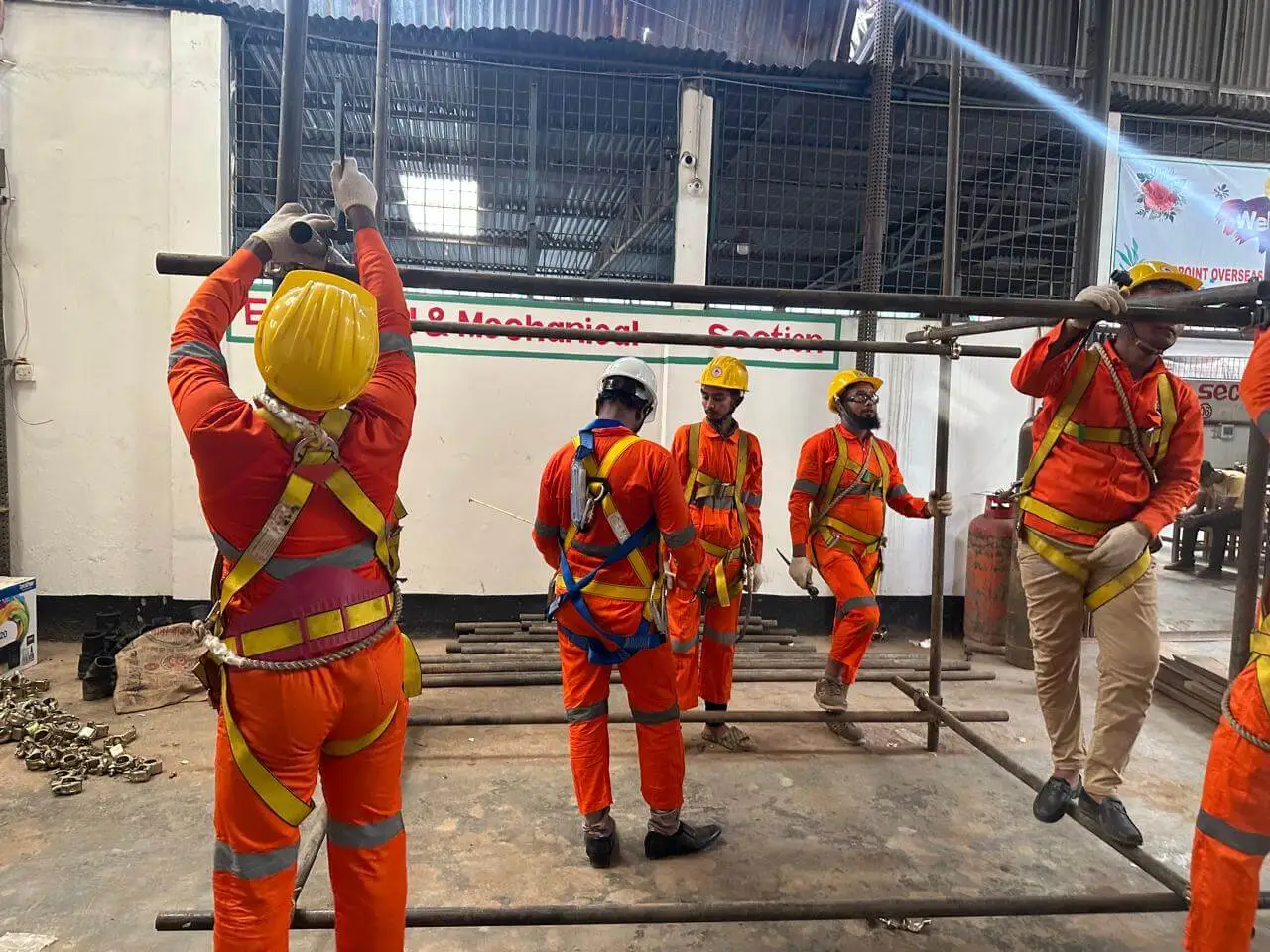 Free Scaffolding Training Bangladesh Appoint Overseas